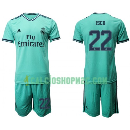 Real Madrid ISCO 22 Bambino Maglia Terza 2019/2020 Manica Corta (+ Pantaloncini)